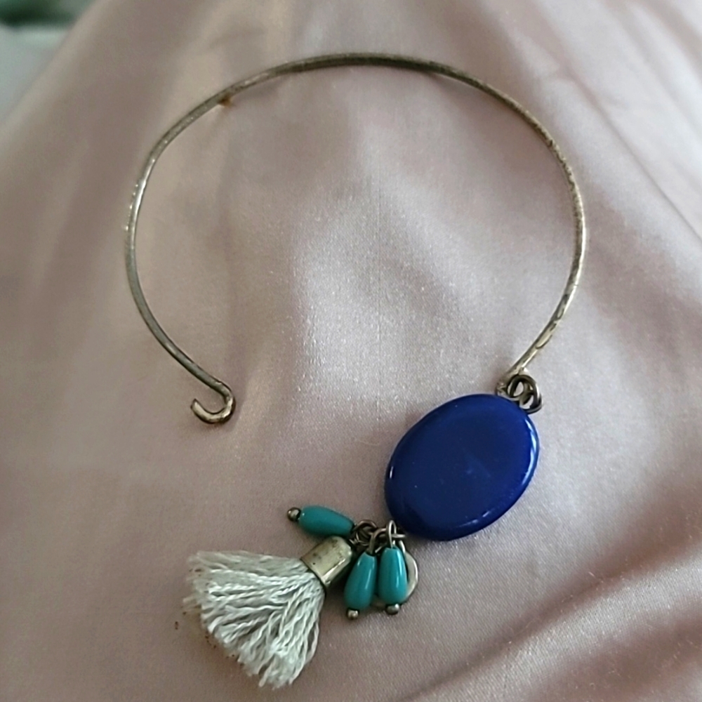 Boutique Bracelet with Blue Charm
